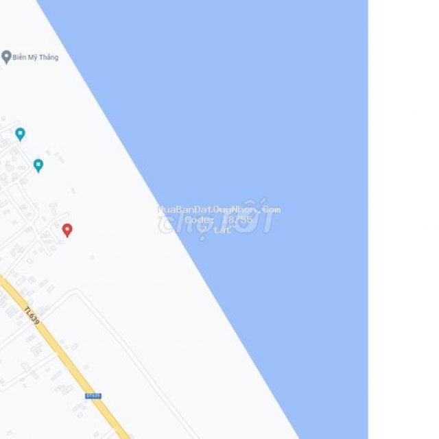 Bán lô đất mặt biển, giá rẻ, thổ cư