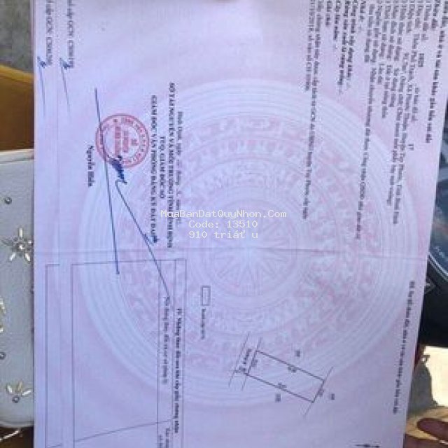 Bán lô đất mặt ql19 cách tttp quy nhơn 5p đi xe