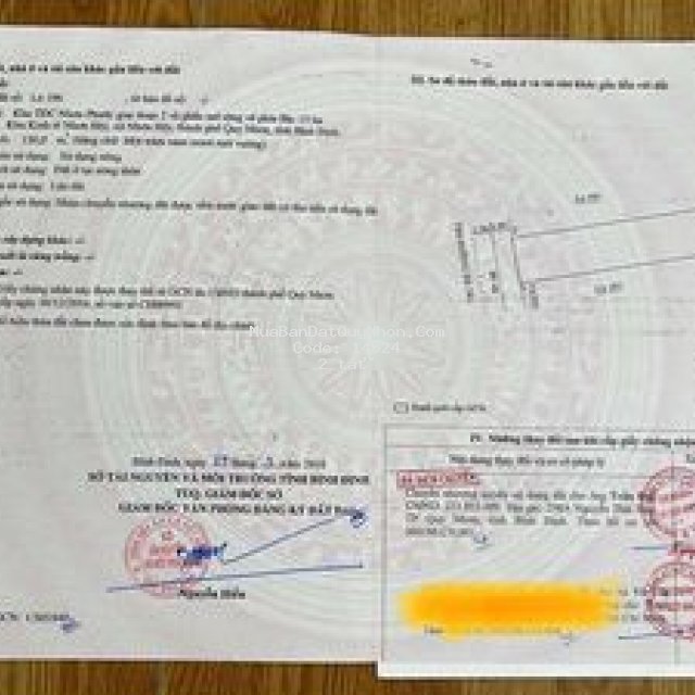 Bán lô đất mặt tiền gần bệnh viện quốc tế đang xây