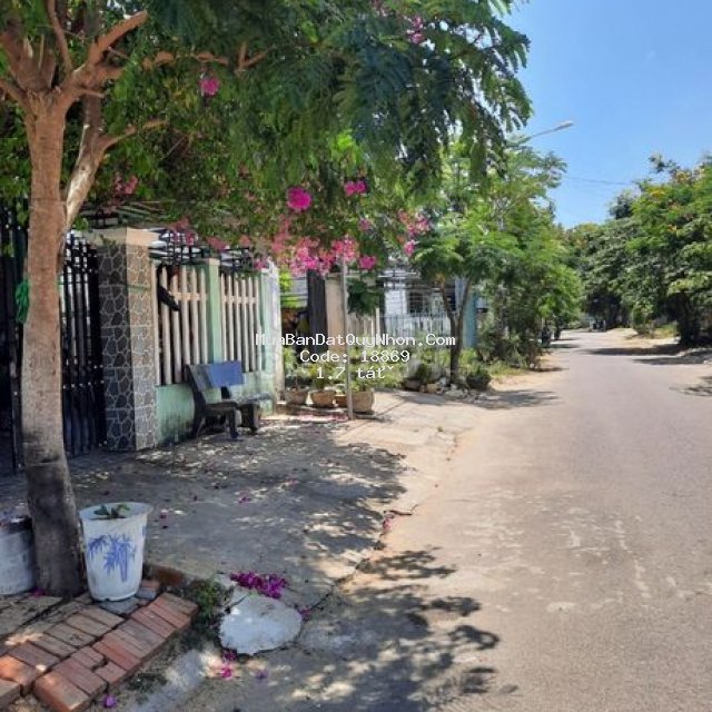 Bán lô đất mặt tiền nhơn hội giá 1,7 tỉ