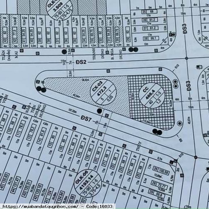 Bán lô đất thuộc đường số 7, cầu 2 Hà Thanh.  S: 63m2. Ngang 3.7m Sạch đẹp không tỳ vết.  ❤️ : 2,7 tỷ