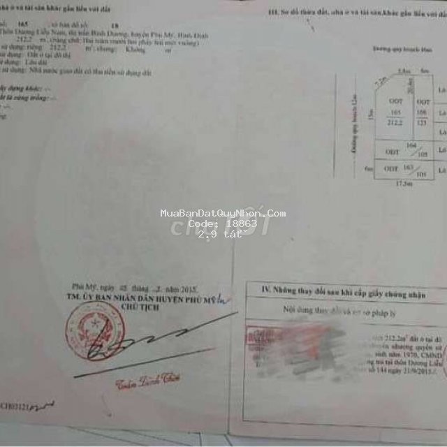 Bán lô gốc ngay nhà hàng bích nga
