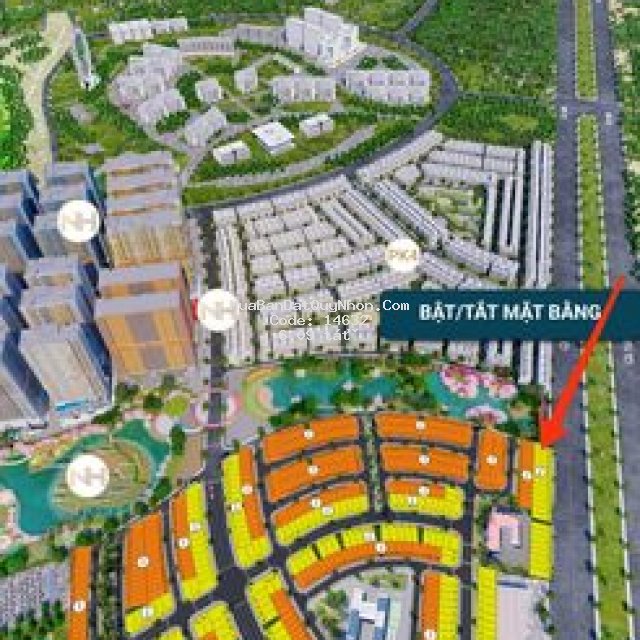 Bán lô odv25-20 mặt tiền ql19b da nhơn hội newcity