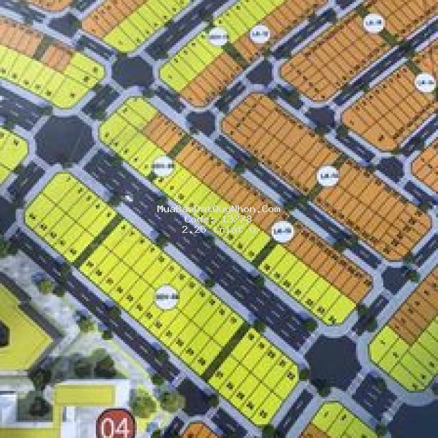 Bán lô pk4-lk14-01 đất nền nhơn hội