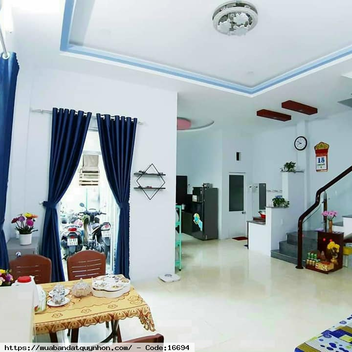 ️Bán nhà 1 mê đường Nguyễn Lữ - P Ngô Mây - trung tâm Tp Quy Nhơn - Diện tích : 53m2 - Giá : 2 tỷ 550 triệu - Pháp lý : sổ đỏ lâu dài 