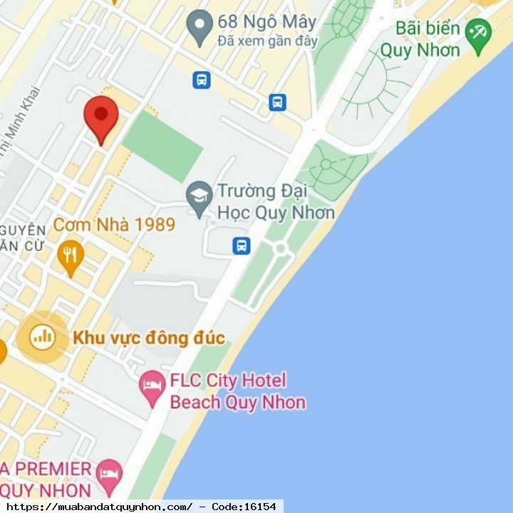 Bán nhà Biệt Thự_GẦN BIỂN_hướng Đông Nam_Trung tâm TP.Quy Nhơn.  👉Diện tích 160m2, ngang 10 👉Giá bán: 100 triệu/m2
