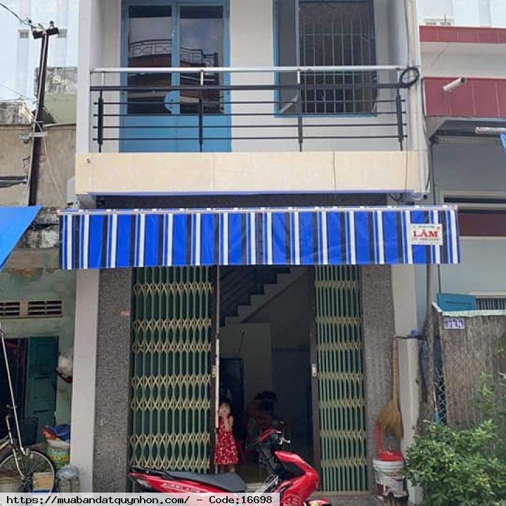Bán nhà - Giá 1,9 tỷ mặt tiền đường Bạch Đằng - P Hải Cảng - TP Quy Nhơn - Kết cấu nhà 2 tầng - Pháp lý: sổ hồng - diện tích sử dụng: 48,1m2