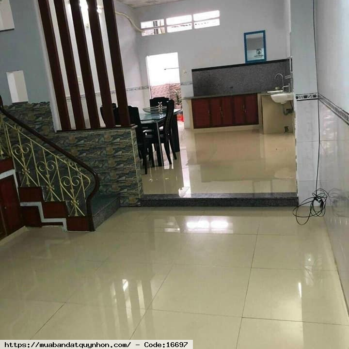 Bán nhà - Giá  3,6 tỷ  hẻm rộng ô tô đường Hoàng Văn Thụ thông qua Lý Thái Tổ - Quy Nhơn - Diện tích 86,6m2 - Pháp lý sổ đỏ - Hướng Tây Nam 