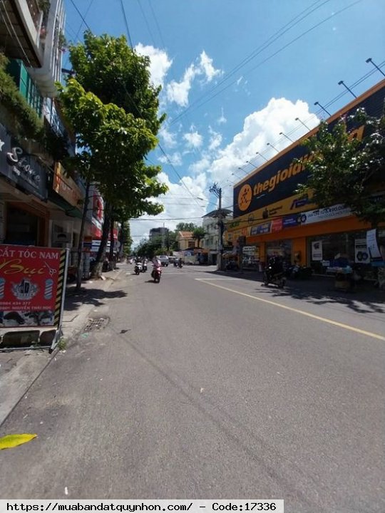 Bán nhà Giá: 7 tỷ 4 mặt tiền đường Nguyễn Thái Học, phường Quang Trung, TP Quy Nhơn - Hướng Đông Nam - Diện tích: 50m2 - Kết cấu: 1 trệt 3 lầu