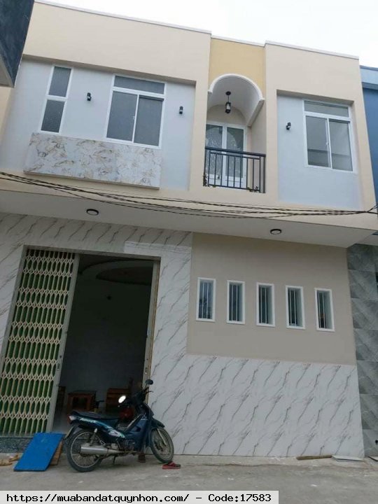Bán nhà hẻm Âu Cơ_P Bùi Thị Xuân_TP Quy Nhơn - Diện tích: 42m2 ngang 7m -.Pháp lý: sổ đỏ - Giá: 1 tỷ 300 triệu