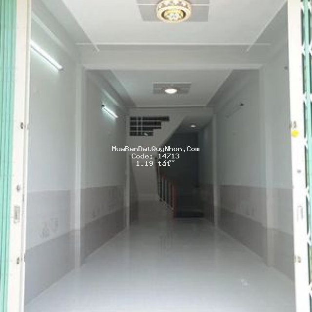 Bán nhà hẻm hồ đắc di nhơn phú quy nhơn 1 tỷ 190tr
