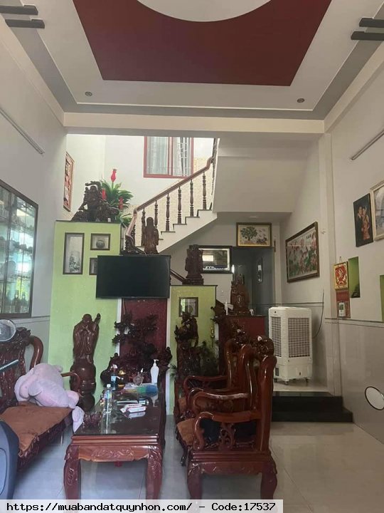 Bán nhà mặt tiền đường Huỳnh Mẫn Đạt gần hồ sinh thái đống đa - P Hải Cảng - TP Quy Nhơn