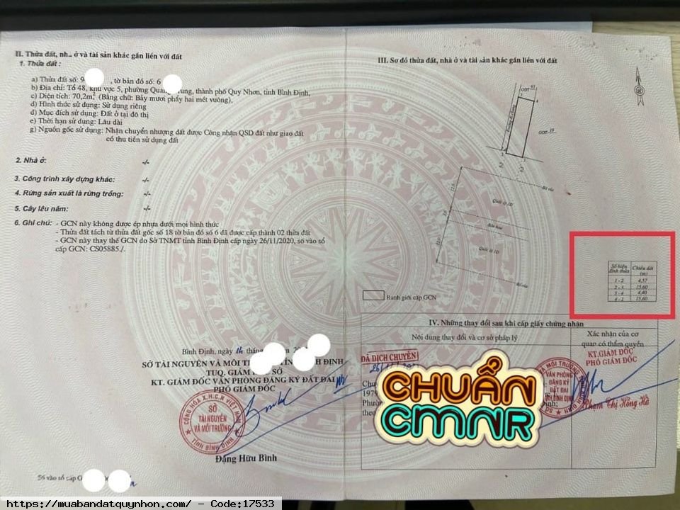 Bán nhà Mặt Tiền đường Tây Sơn p Quang Trung tttp Quy Nhơn - Diện tích 70,2m - Kết cấu nhà 3 mê - Giá bán 5,5 tỷ 
