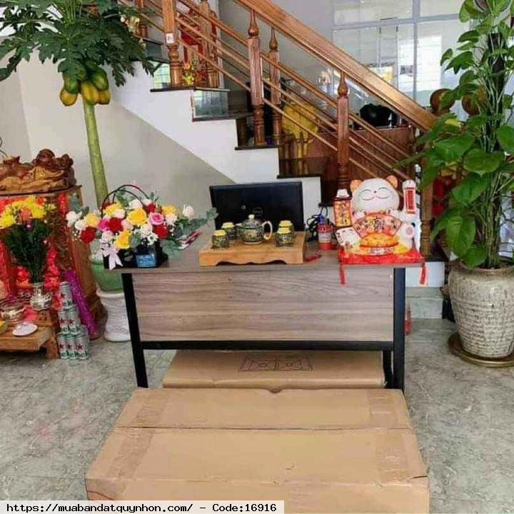 Bán nhà mặt tiền đường Tây Sơn_P Quang Trung_TP Quy Nhơn - Hướng: Tây Nam - GIá bán: 4,4 tỷ - Kết cấu: nhà 2 tầng - Dtsd: 138m2  