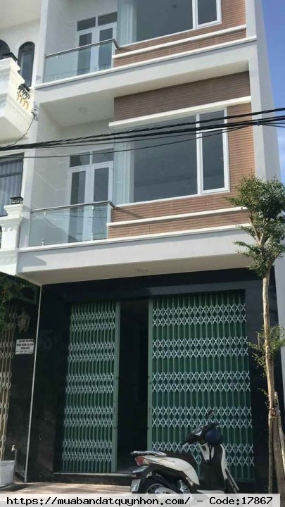 Bán nhà mặt tiền gần cầu Lê Thanh Nghị_P Nhơn Bình_TP Quy Nhơn - diện tích sử dụng 141m2 - Nhà 3 mê - Hướng nam - Giá 3,6 tỷ 