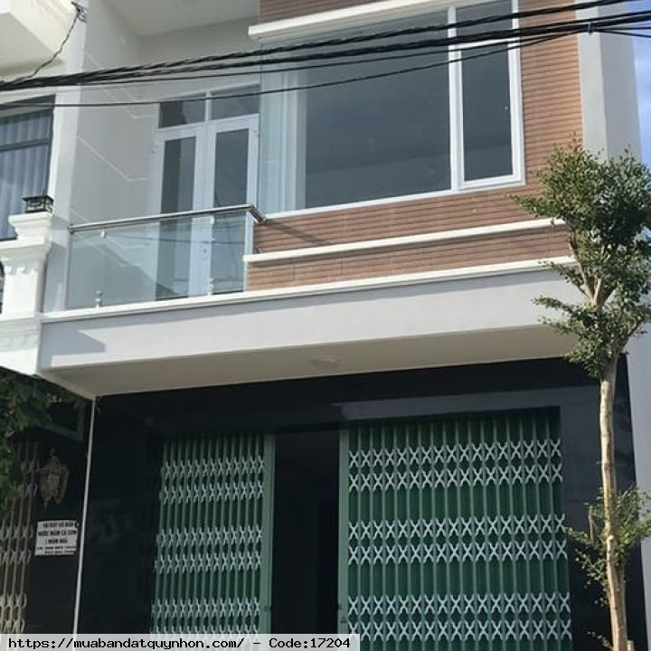 Bán nhà mặt tiền gần cầu Lê Thanh Nghị_TP Quy Nhơn - Giá 3,6 tỷ - Nhà 3 mê nguyên, 3 phòng ngủ - Lộ giới 12m