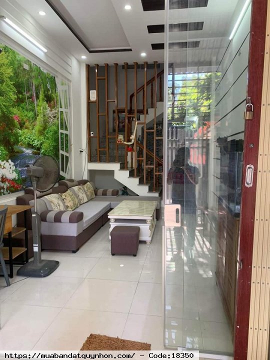 Bán nhà mặt tiền khu Thành Thái_P Quang Trung_TP Quy Nhơn - Kết cấu nhà 2 tầng - Diện tích: 44,55m2 - Hướng đông bắc - Giá 3,3 tỷ