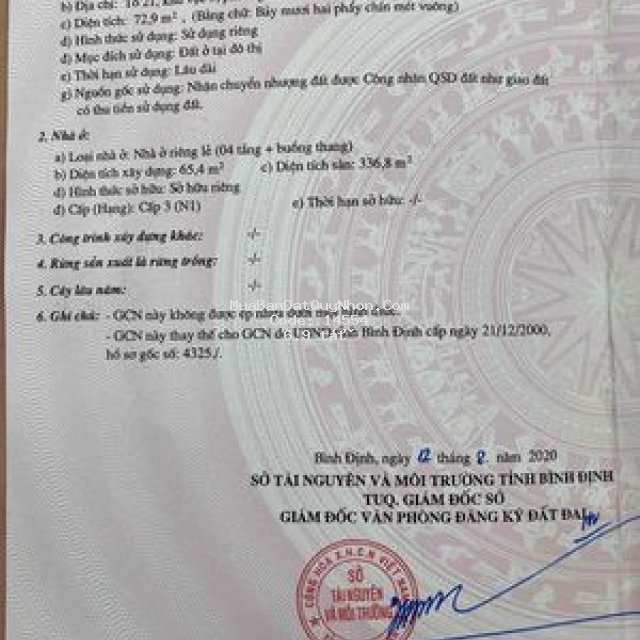 Bán nhà nghĩ đối diện cổng bệnh viện tỉnh