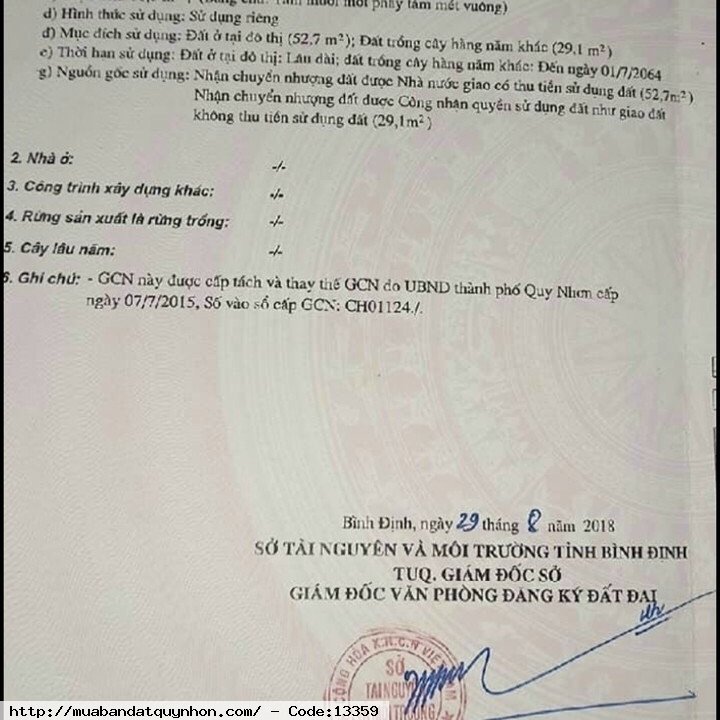 Bán nhà nội bộ Hoàng Văn Thụ_P Ngô Mây_TP Quy Nhơn  - Đường rộng gần 6m - Diện tích: 82m2 ngang 6.5m.  - Kết cấu: nhà 1 mê đẹp, ô tô đậu trước cửa, gồm 3pn, 1pt, 2wc, pk, sân phơi, sân vườn rộng  💰3 tỷ 150 (thương lượng)