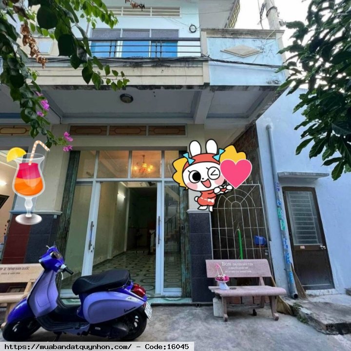 Bán nhà nội bộ ô tô đường Bế Văn Đàn_P Ghềnh Ráng _TP Quy Nhơn - Diện tích 42m2 - Vị trí: nhà gần biển, chợ, bến xe, trường học - Pháp lý sổ đỏ  - Giá 2,5 tỷ