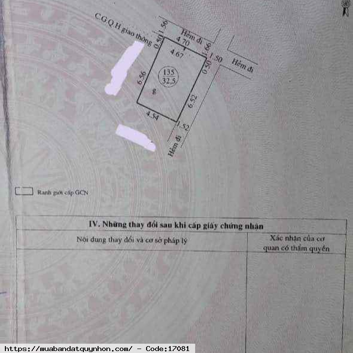 Bán nhà ôm cua 2 mặt hẻm Phùng Khắc Khoan_P Đống Đa_TP Quy Nhơn - Giá bán 1 tỷ 450 triệu - Hướng: Đông Bắc & Đông Nam - Vị trí gần trường, gần chợ, gần phố ẩm thực.
