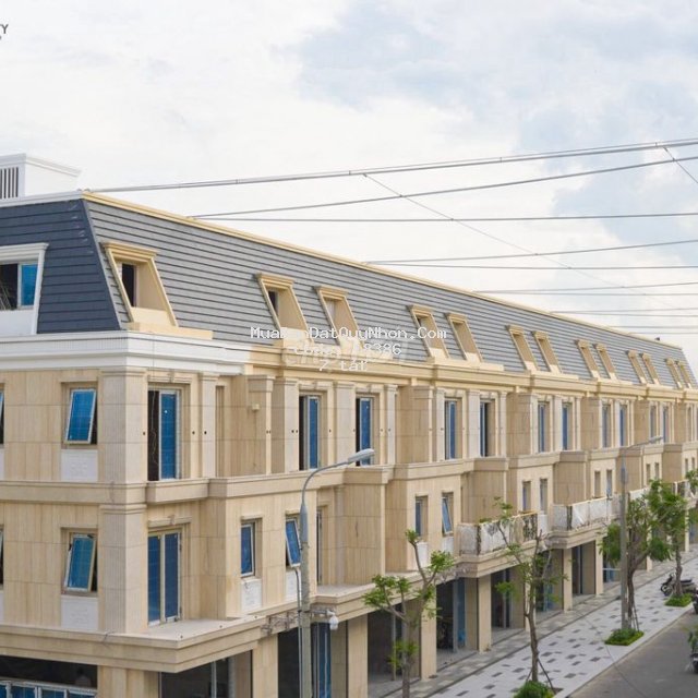 Bán nhà phố 2 mặt tiền đường hùng vương quy nhơn