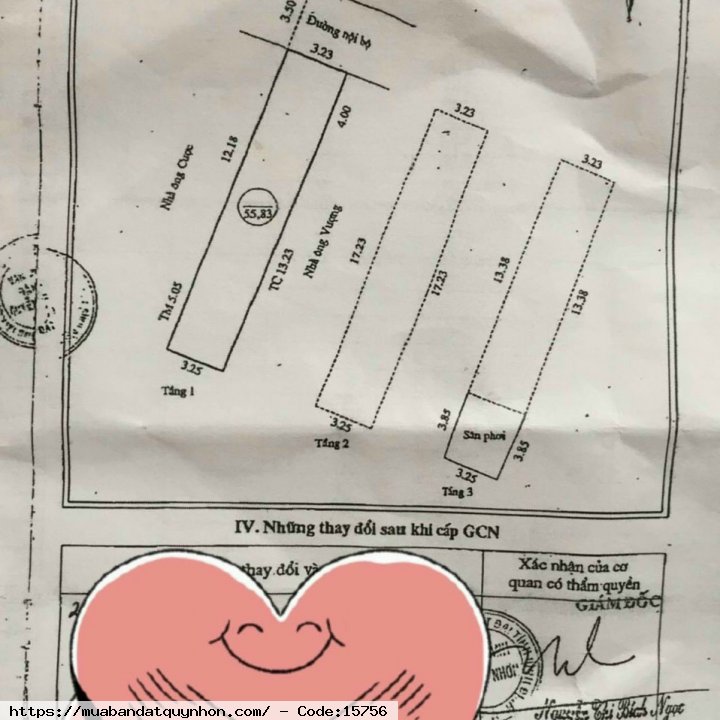 Bán nhà sau 1 căn mặt tiền đường Bế Văn Đàn_P Ghềnh Ráng_TP Quy Nhơn - Vị trí: nhà gần biển, gần chợ, gần trường học, gần bến xe, gần BiC C, gần bệnh viện da liễu … Hẻm rộng 3,5m - Hướng: Đông Bắc