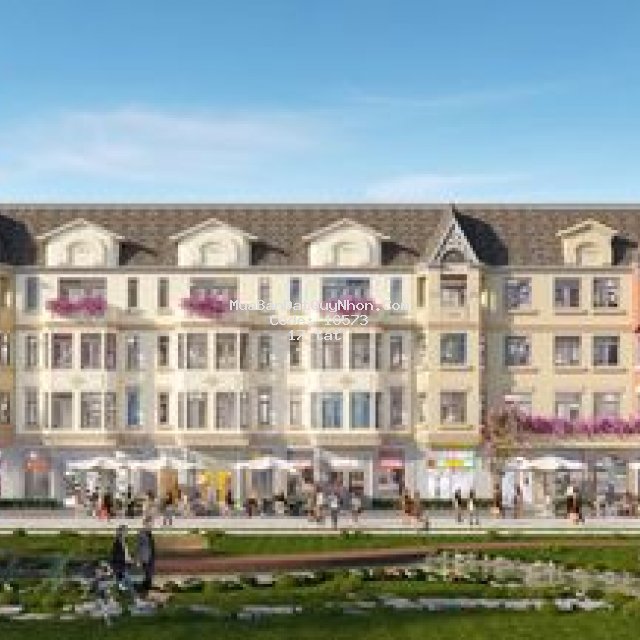 Bán shophouse merryland qui nhơn, 120m2