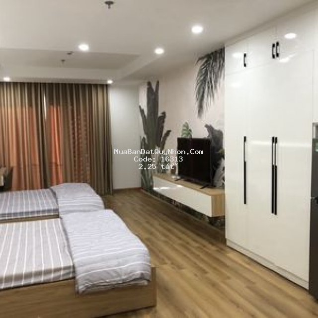 Bán studiotms quy nhơn.43.5m2. 2 giường. 2.25 tỷ