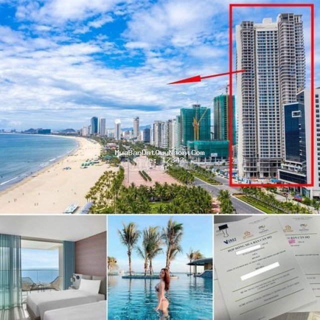 Bán suất mua căn hộ đầu tư vip mặt biển tpquy nhơn