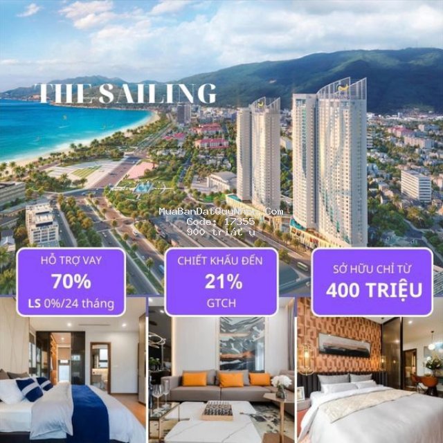 Bán suất mua ưu đãi đầu tư căn hộ biển tp quy nhơn