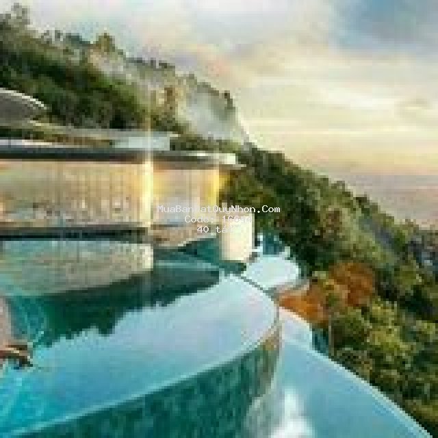 Biệt phủ trên núi view trục diện biển kỳ co eo gio