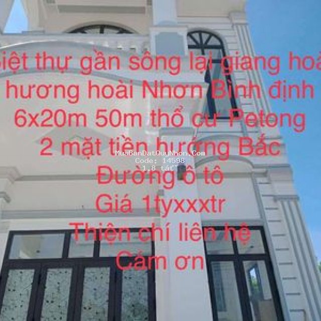 Biệt thự cần bán hoài hương hoài nhơn bình định