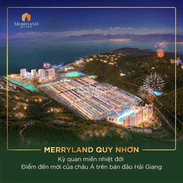 Bizhuose merryland quy nhơn tt 98% giá chỉ 7tỷ