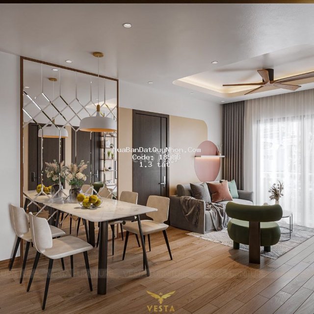 Căn 64m2 2pn 2wc giá ưu đãi dịp cuối năm