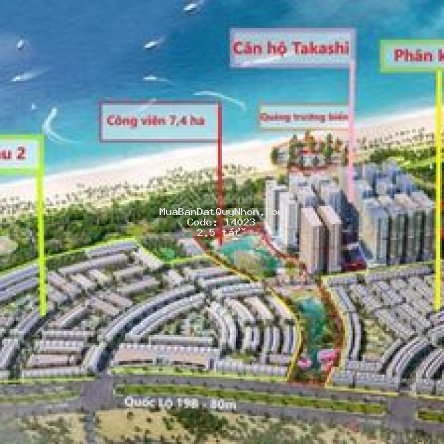 Cần bán đất nhơn hội new city pk2 giá tốt đầu tư