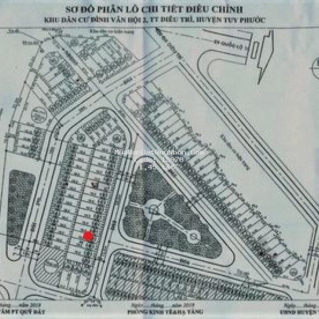 Cần bán lô đất vân hội 2, thị trấn diêu trì
