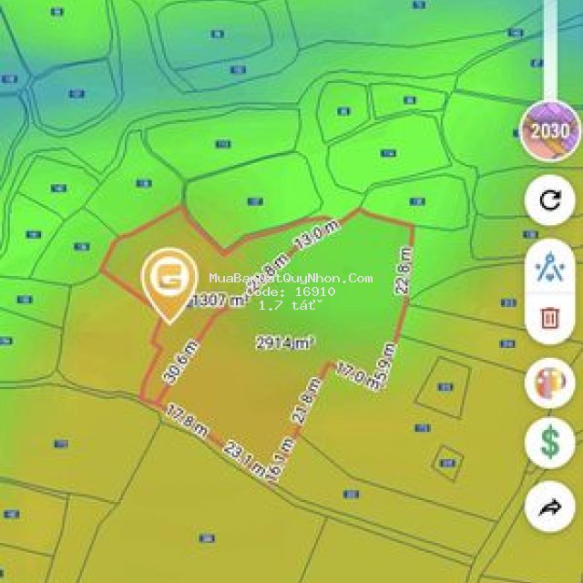 Cần bán lô lớn 4.200m2 gần chợ cát lâm, phù cát