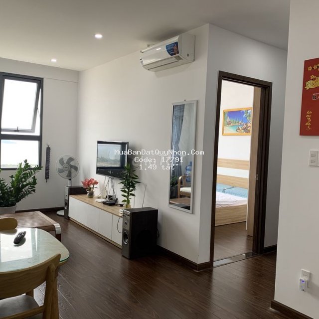 Căn hộ chung cư cao cấp 2 phòng ngủ đã có sổ hồng
