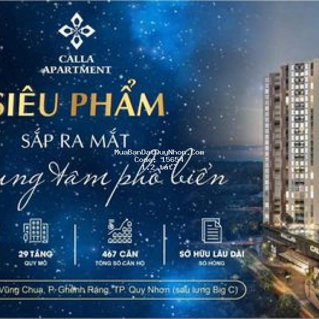Căn hộ sân vườn đầu tiên tại quy nhơn
