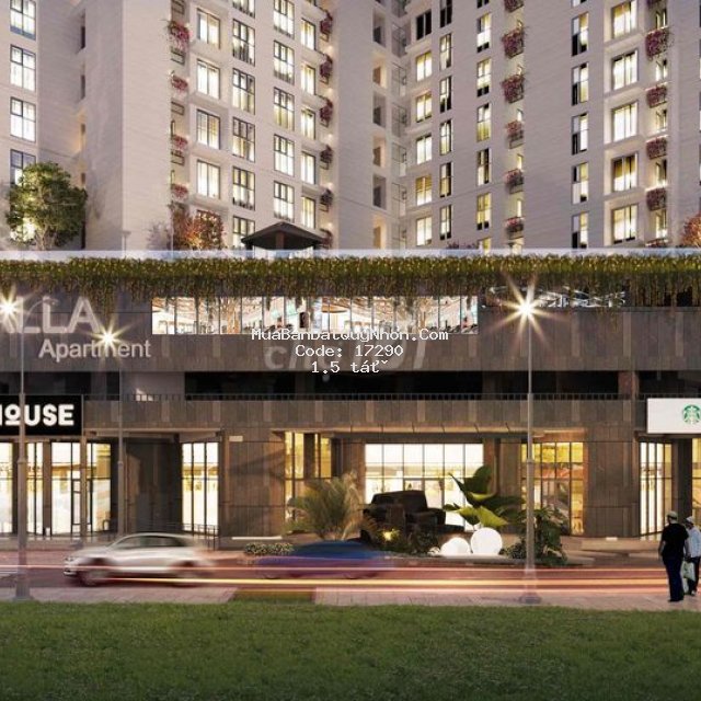 Căn hộ sân vườn đầu tiên tại quy nhơn