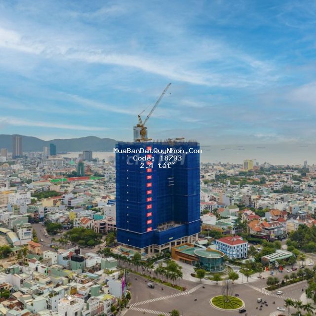Căn hộ sở hữu lâu dài 4 mặt tiền đường trung tâm.