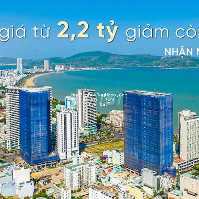 Căn hộ trung tâm melody quy nhơn giảm còn 1 tỷ 6