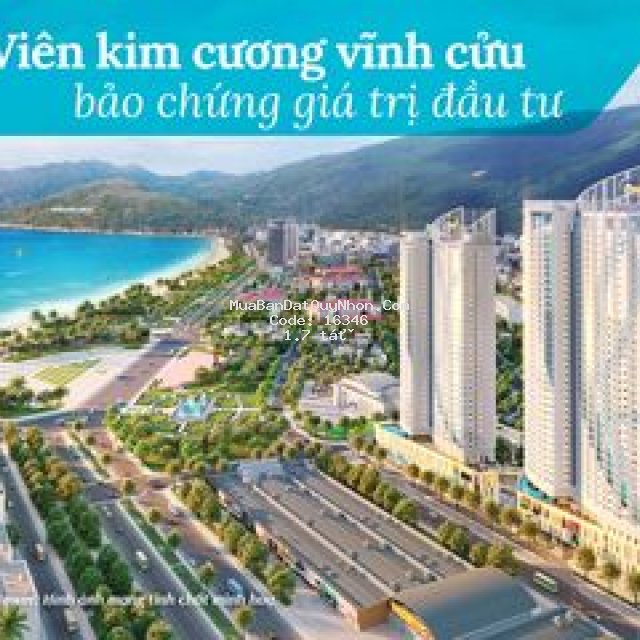 Căn hộ trung tâm thành phố biển quy nhơn