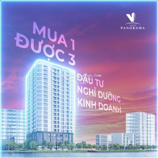 Căn hộ vina2 panorama cạnh sông hà thanh dưới 1 tỷ