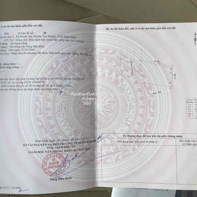 Cần ra đi đất mặt tiền