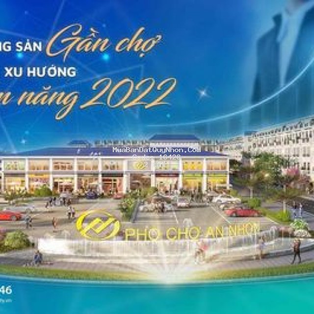 Cần sang lại lô góc - khu chợ mới an nhơn