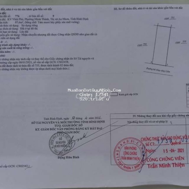 Cần tiền kinh doanh nên bán gấp lô đất sân bay