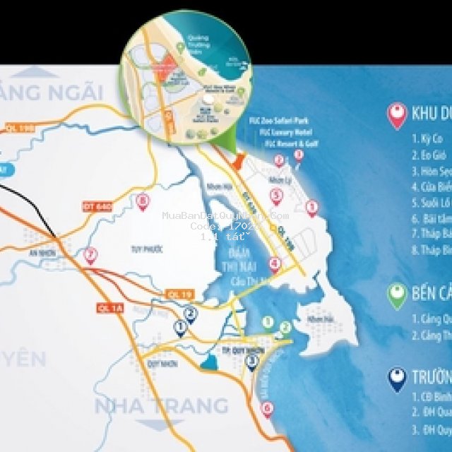 Chỉ 1tỉ1 sở hữu ngay đất ven biển tp.quy nhơn
