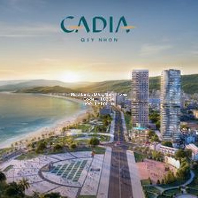 Chỉ từ 500tr sở hữu ch nghỉ dưỡng cadia quy nhơn